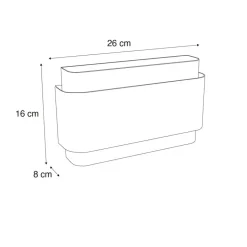 Qazqa wandlampen coen wit g9