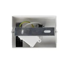 Qazqa wandlampen drum wit e27