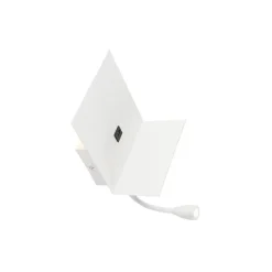 Qazqa wandlampen flero wit g9