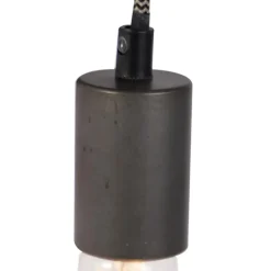 Qazqa wandlampen gallow zwart e27