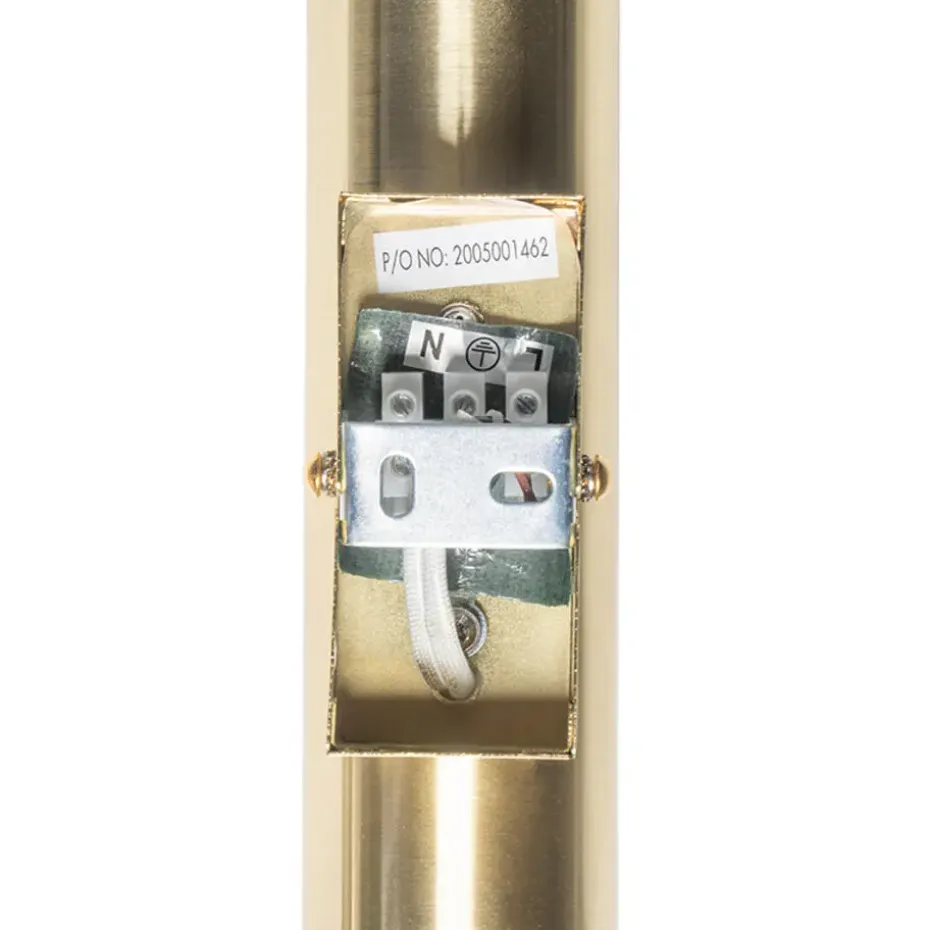 Qazqa wandlampen jeana goudkleurig gu10