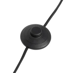 Qazqa wandlampen jeana luxe zwart gu10