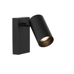 Qazqa wandlampen jeana luxe zwart gu10