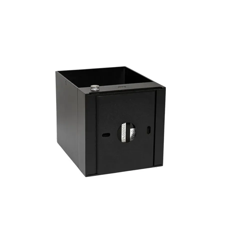 Qazqa wandlampen joris zwart geïntegreerde led