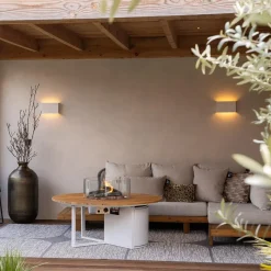 Qazqa wandlampen otan wit g9