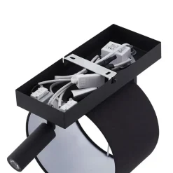 Qazqa wandlampen puglia zwart e27