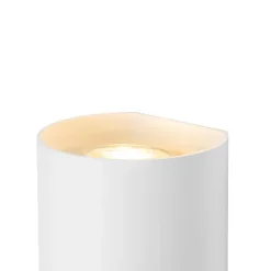 Qazqa wandlampen sabbir wit gu10