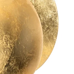 Qazqa wandlampen sunrise goudkleurig g9