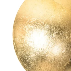 Qazqa wandlampen sunrise goudkleurig g9