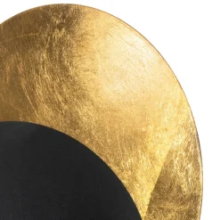 Qazqa wandlampen sunrise zwart g9