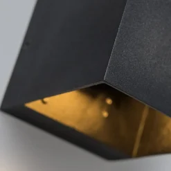 Qazqa wandlampen transfer zwart g9