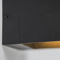 Qazqa wandlampen transfer zwart g9