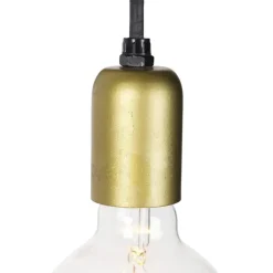 Qazqa wandlampen wl-animal goudkleurig e27