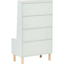 QUILPIE - Boekenkast 3-laags - Lichtgroen - MDF