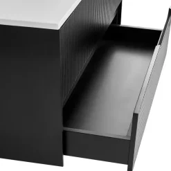 QUINTELA - Badkamermeubel - Zwart - 60 x 52 cm - MDF