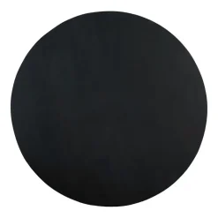 QUVIO Eettafel Sofia – Rond – Ø130 – Kruispoot – Zwart