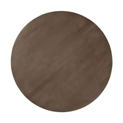 QUVIO Eettafel Sofia – Rond – Ø130 – Kruispoot – Bruin