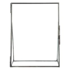 QUVIO Fotolijst - Metaal - Glas - Antraciet - 15.5 x 20 cm