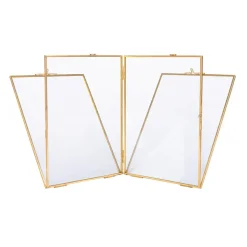 QUVIO Fotolijst staand rechthoek 15 x 20,5 cm (bxh) - Goud