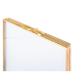 QUVIO Fotolijst staand rechthoek 15 x 20,5 cm (bxh) - Goud