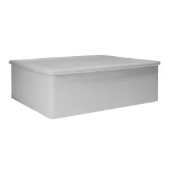 QUVIO Kast organizer kunststof - Grijs