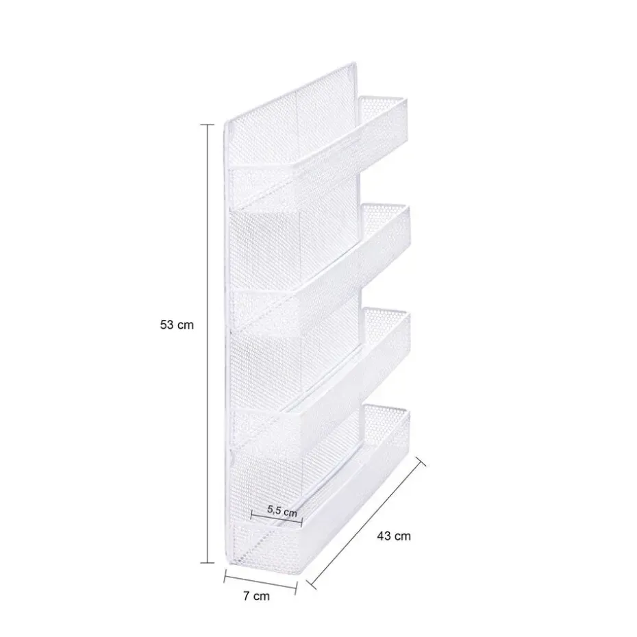 QUVIO Kruidenrek groot - Wit