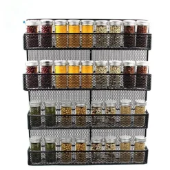 QUVIO Kruidenrek groot zwart