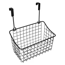 QUVIO Opbergrek ophangbaar - Metaal - Zwart