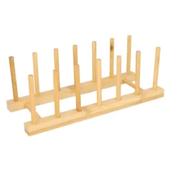 QUVIO Pannendekselhouder - Bamboe