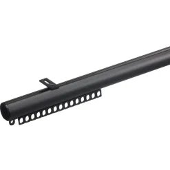 Railroedeset 400cm - zwart metaal - Ø28mm (2680267)