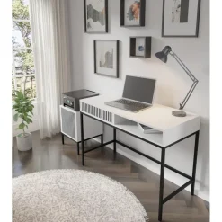 Ravenna Kaptafel - Zwart - Metaal