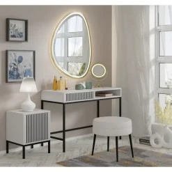 Ravenna Kaptafel - Zwart - Metaal