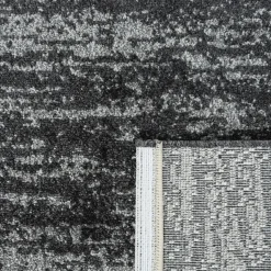 Relax Oslo - Laagpolig Effen Vloerkleed - Zwart - 200x290 CM