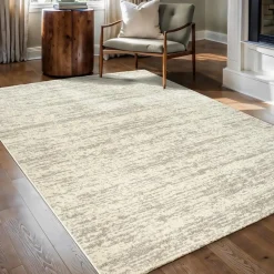 Relax Oslo - Laagpolig Effen Vloerkleed - Creme - 160x230 CM