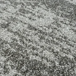 Relax Oslo - Laagpolig Effen Vloerkleed - Grijs - 250x250 CM Vierkant