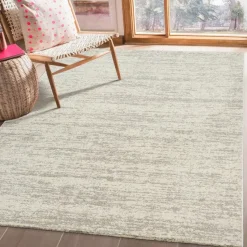 Relax Oslo - Laagpolig Effen Vloerkleed - Creme - 200x200 CM Vierkant