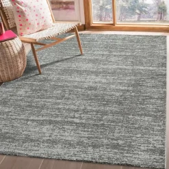 Relax Oslo - Laagpolig Effen Vloerkleed - Grijs - 160x230 CM