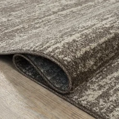 Relax Oslo - Laagpolig Effen Vloerkleed - Bruin - 200x290 CM