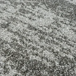 Relax Oslo - Laagpolig Effen Vloerkleed - Grijs - 140x200 CM