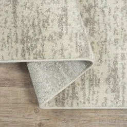 Relax Oslo - Laagpolig Effen Vloerkleed - Creme - 120x170 CM