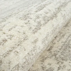 Relax Oslo - Laagpolig Effen Vloerkleed - Creme - 120x170 CM