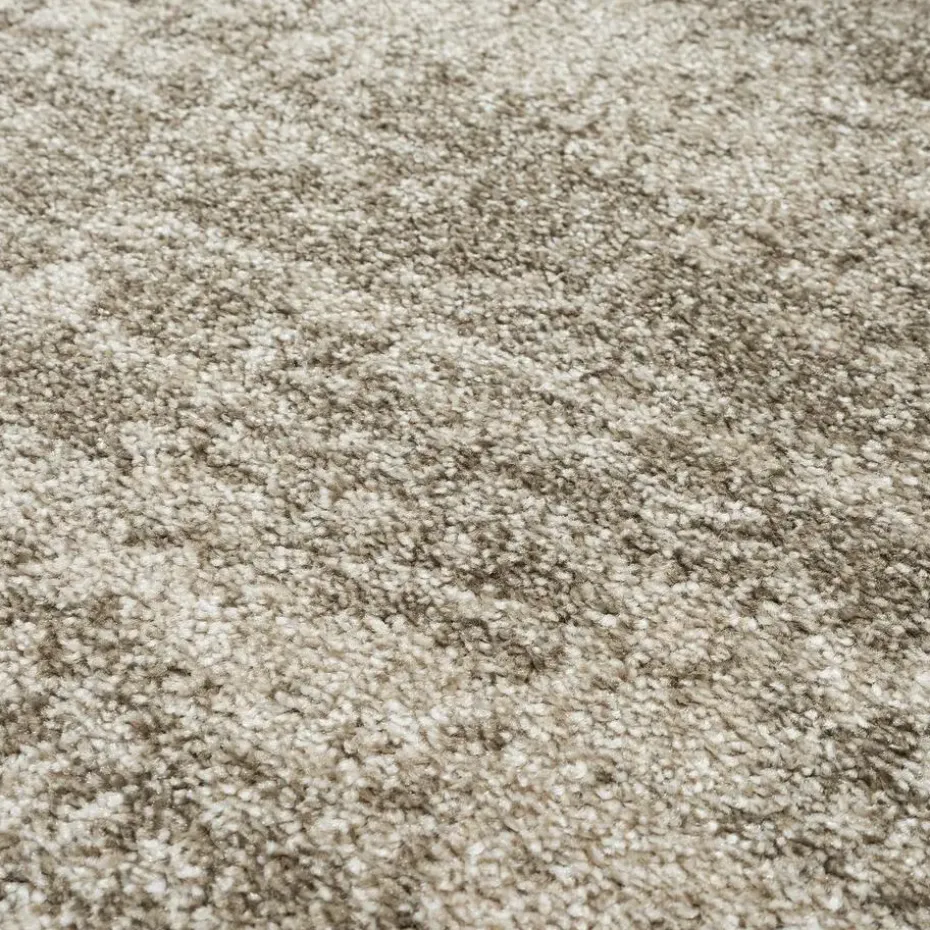 Relax Oslo - Laagpolig Effen Vloerkleed - Beige - 250x250 CM Vierkant