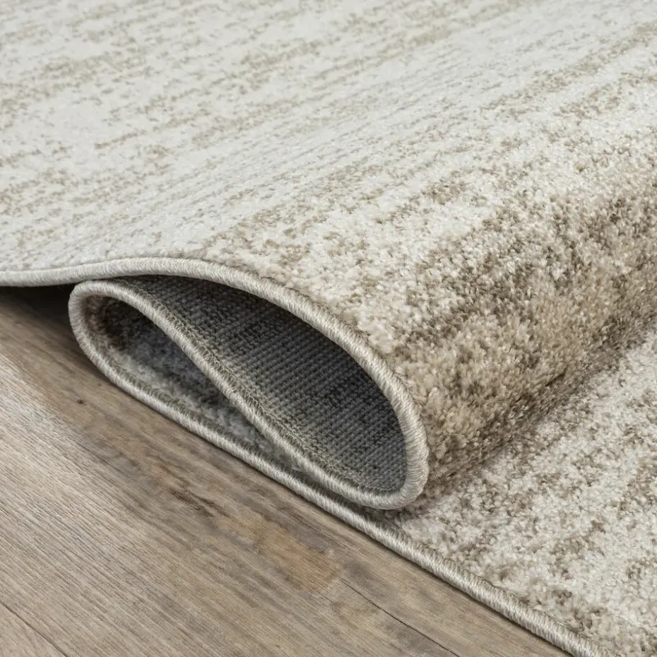 Relax Oslo - Laagpolig Effen Vloerkleed - Beige - 250x250 CM Vierkant