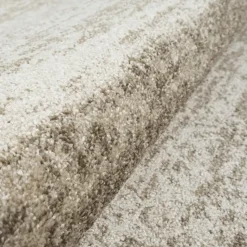 Relax Oslo - Laagpolig Effen Vloerkleed - Beige - 250x250 CM Vierkant