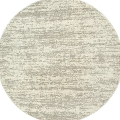 Relax Oslo - Laagpolig Effen Vloerkleed - Creme - 200 CM ROND