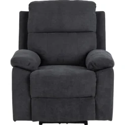 Relaxfauteuil Donkergrijs - 95x90x98cm - Verstelbaar - Rinda