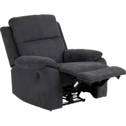 Relaxfauteuil Donkergrijs - 95x90x98cm - Verstelbaar - Rinda