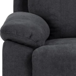 Relaxfauteuil Donkergrijs - 95x90x98cm - Verstelbaar - Rinda
