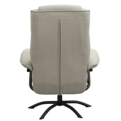 Relaxfauteuil Vincent incl. hocker - zand