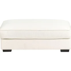 RENDERS - Ottomaan - Gebroken wit - Bouclé